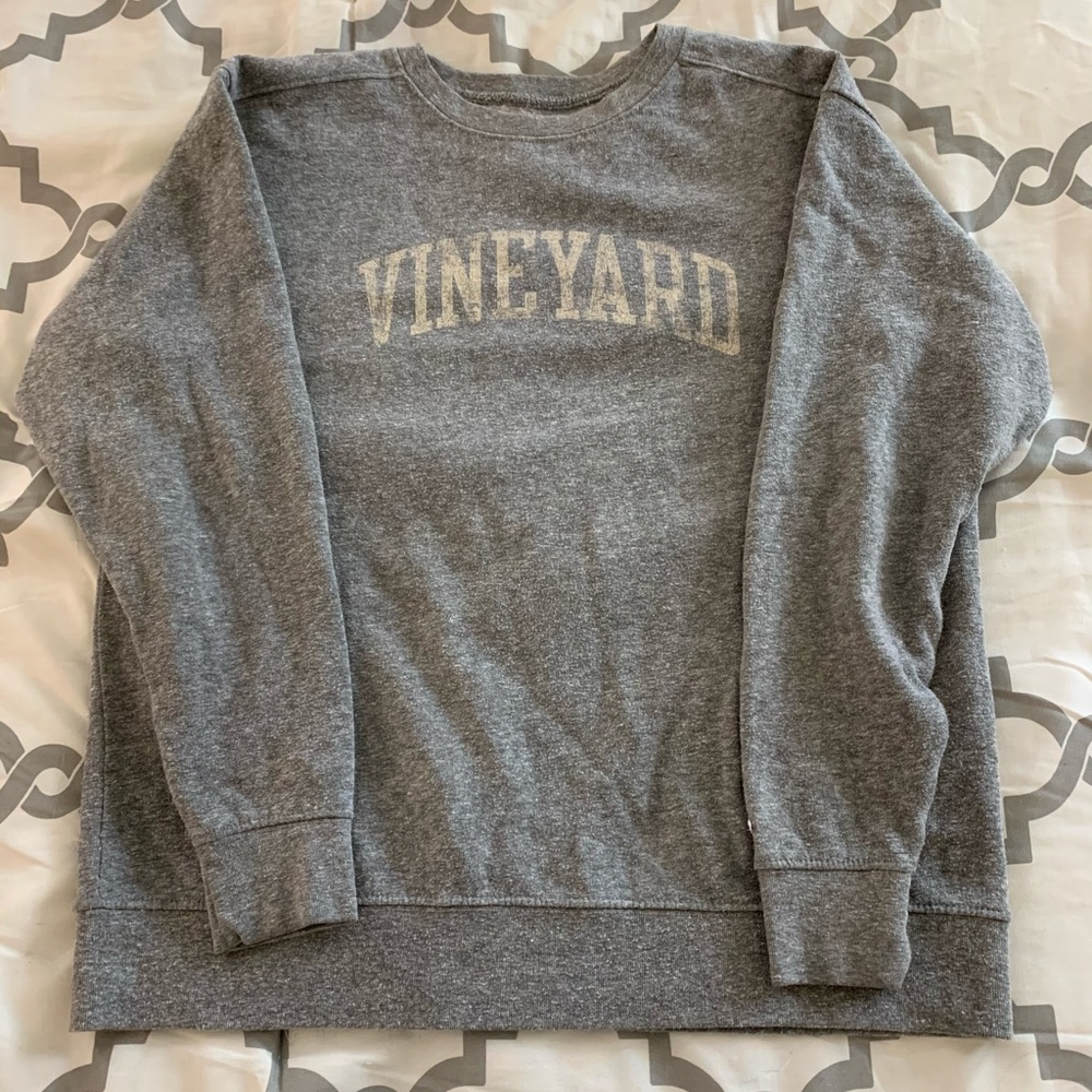 Vineyard Grey Crewneck